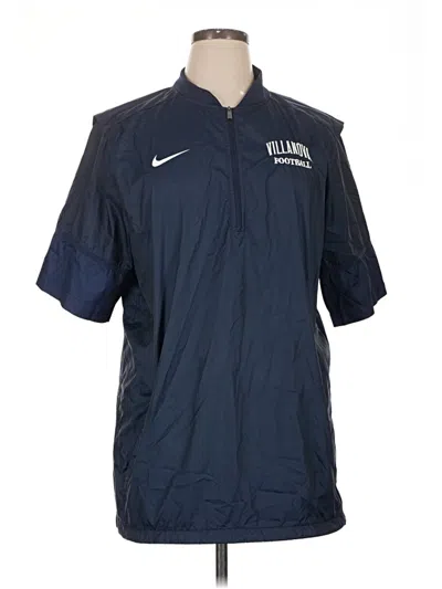 Pre-owned Nike Track Jacket In Blue