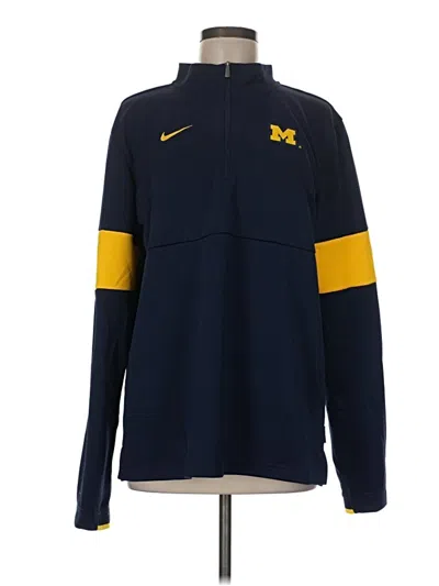 Pre-owned Nike Track Jacket In Blue