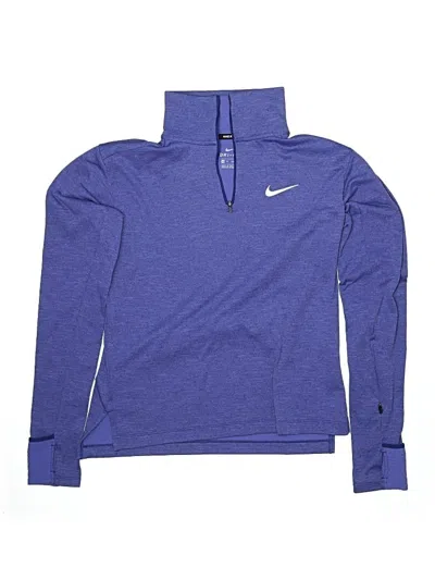 Pre-owned Nike Kids' Track Jacket In Blue