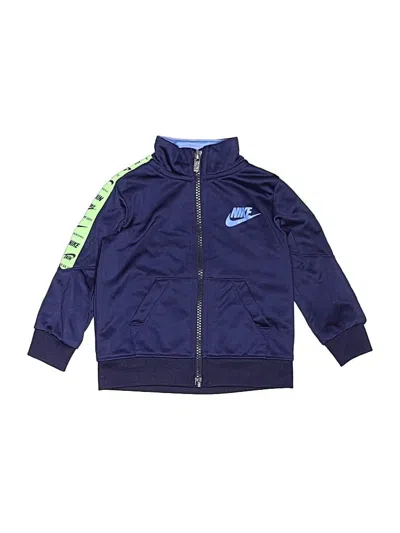 Pre-owned Nike Babies' Track Jacket In Blue
