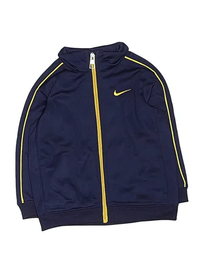 Pre-owned Nike Kids' Track Jacket In Blue