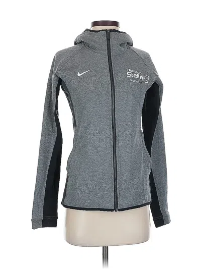 Pre-owned Nike Track Jacket In Gray
