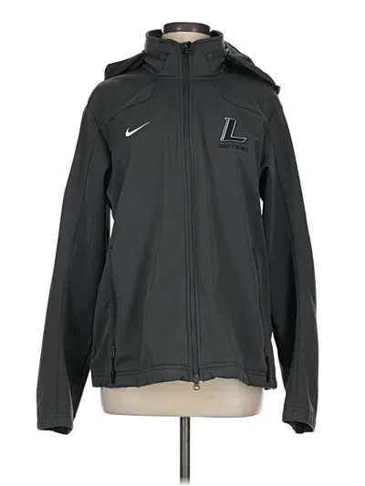 Pre-owned Nike Track Jacket In Gray