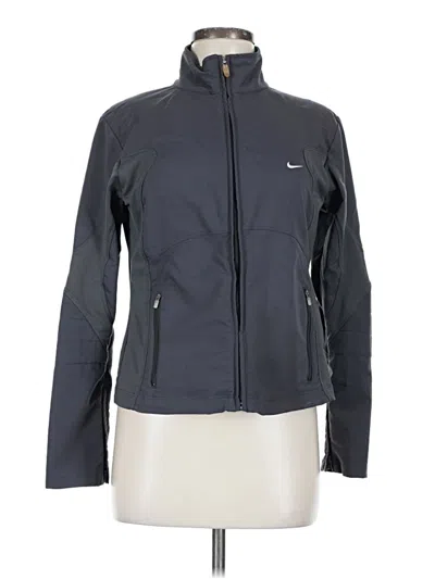 Pre-owned Nike Track Jacket In Gray
