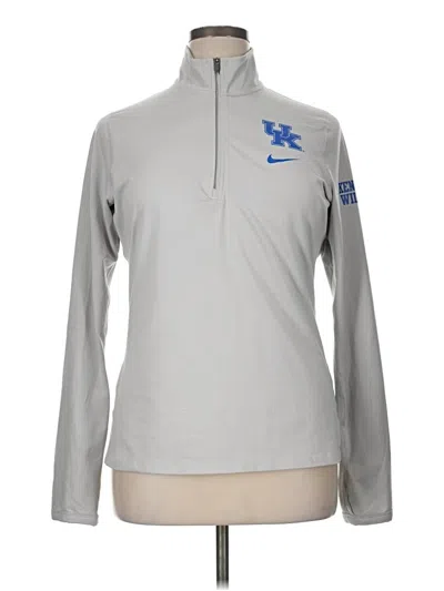 Pre-owned Nike Track Jacket In Gray