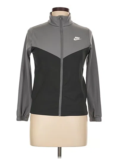 Pre-owned Nike Track Jacket In Gray