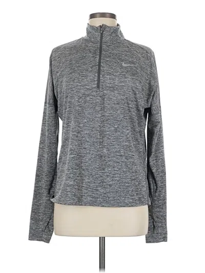 Pre-owned Nike Track Jacket In Gray