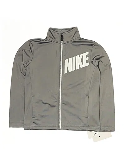Nike Kids' Track Jacket In Green