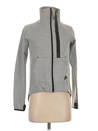 Pre-owned Nike Track Jacket In Gray
