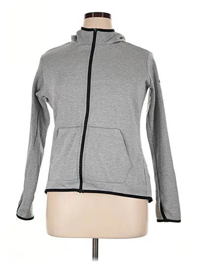 Pre-owned Nike Track Jacket In Gray
