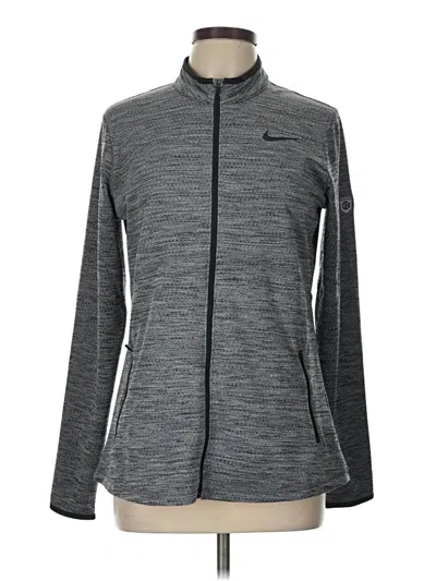 Pre-owned Nike Track Jacket In Gray