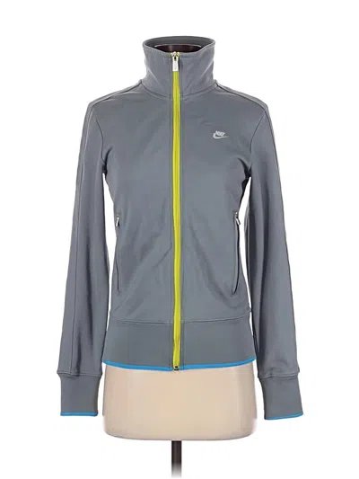 Pre-owned Nike Track Jacket In Gray