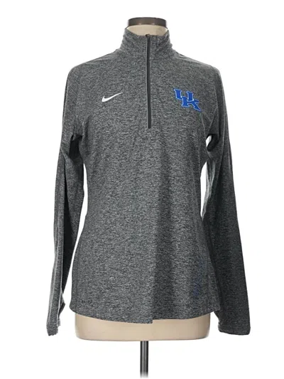 Pre-owned Nike Track Jacket In Gray