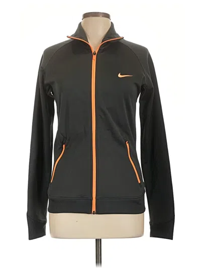 Pre-owned Nike Track Jacket In Gray