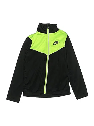 Pre-owned Nike Kids' Track Jacket In Green