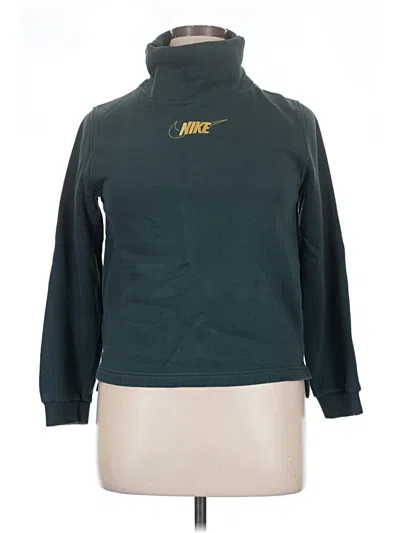 Pre-owned Nike Track Jacket In Green