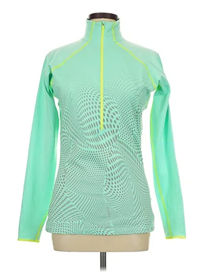 Pre-owned Nike Track Jacket In Green