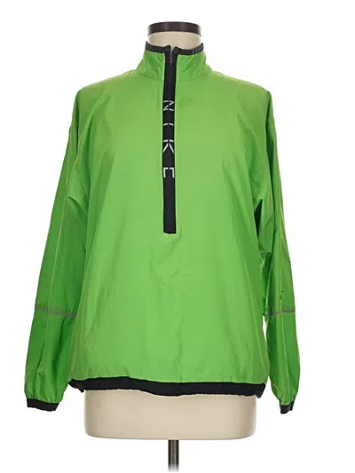 Pre-owned Nike Track Jacket In Green