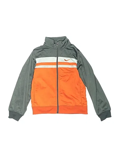 Pre-owned Nike Kids' Track Jacket In Orange