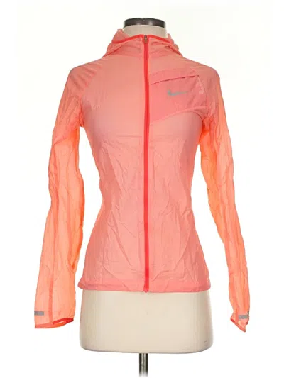 Pre-owned Nike Track Jacket In Orange