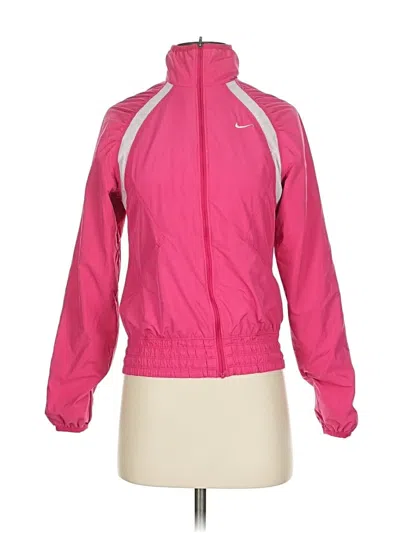 Pre-owned Nike Track Jacket In Pink