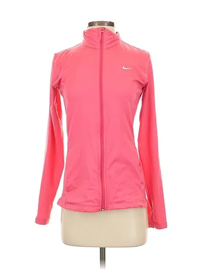 Pre-owned Nike Track Jacket In Pink