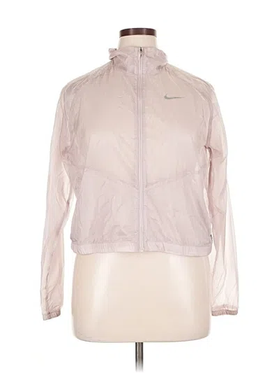 Pre-owned Nike Track Jacket In Pink