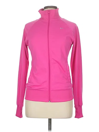 Pre-owned Nike Track Jacket In Pink