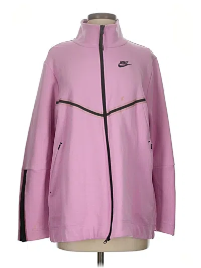 Pre-owned Nike Track Jacket In Pink