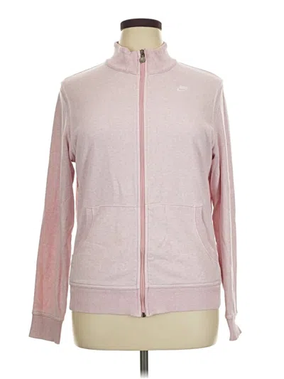 Pre-owned Nike Track Jacket In Pink
