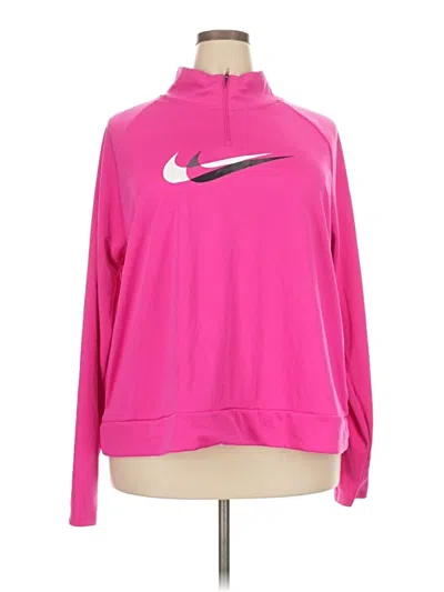 Pre-owned Nike Track Jacket In Pink