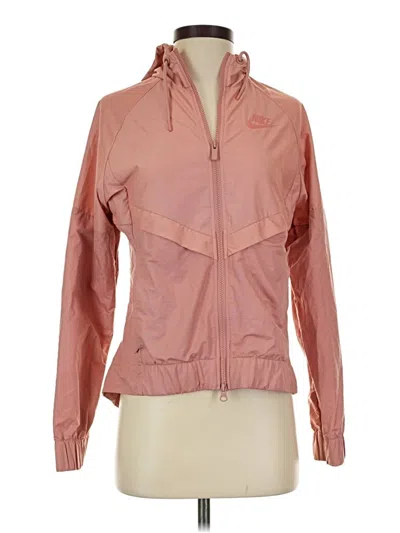 Pre-owned Nike Track Jacket In Pink