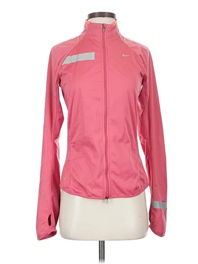 Pre-owned Nike Track Jacket In Pink