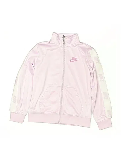 Pre-owned Nike Kids' Track Jacket In Pink