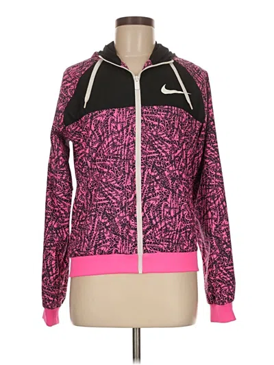 Pre-owned Nike Track Jacket In Pink