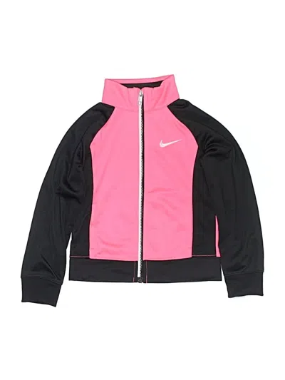 Pre-owned Nike Kids' Track Jacket In Pink