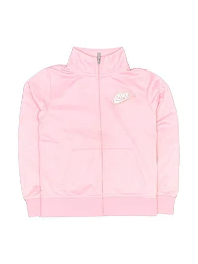 Pre-owned Nike Kids' Track Jacket In Pink