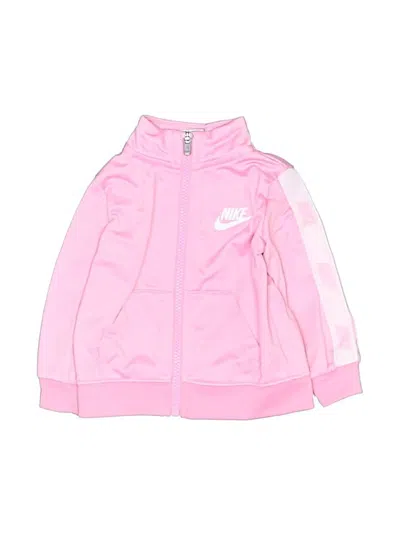Pre-owned Nike Babies' Track Jacket In Pink
