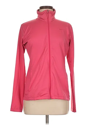Pre-owned Nike Track Jacket In Pink