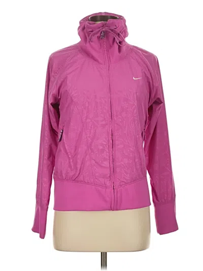 Pre-owned Nike Track Jacket In Pink