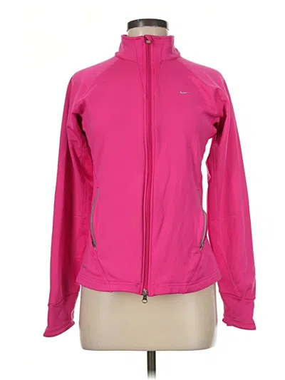 Pre-owned Nike Track Jacket In Pink