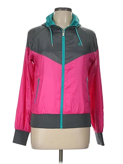 Pre-owned Nike Track Jacket In Pink