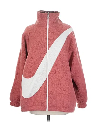 Pre-owned Nike Track Jacket In Pink