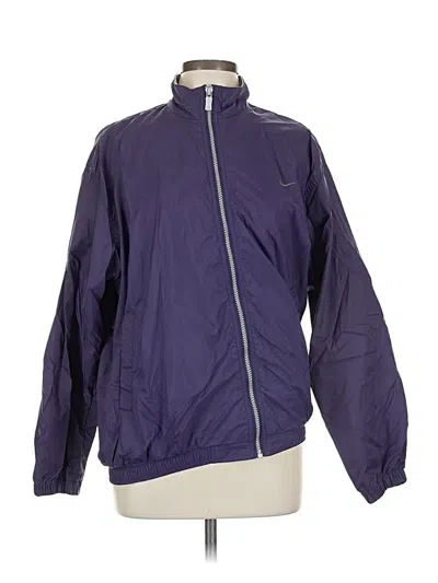 Pre-owned Nike Track Jacket In Purple