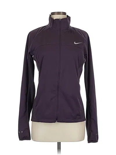Pre-owned Nike Track Jacket In Purple