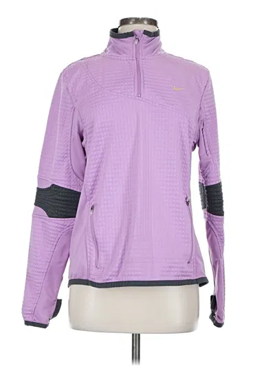 Pre-owned Nike Track Jacket In Purple