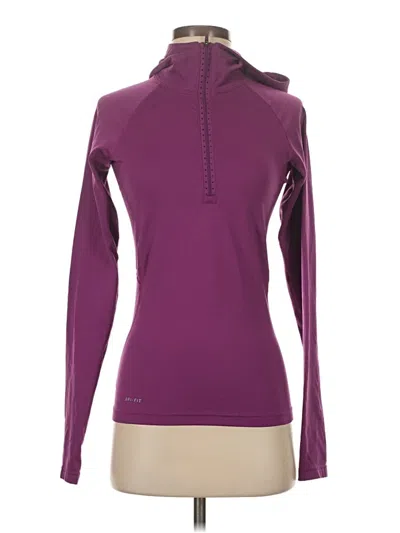 Pre-owned Nike Track Jacket In Purple