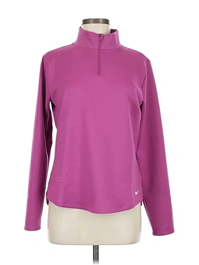 Pre-owned Nike Track Jacket In Purple