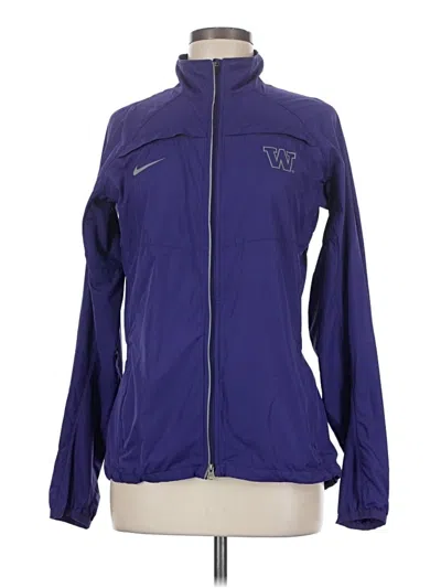 Pre-owned Nike Track Jacket In Purple