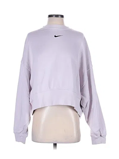 Pre-owned Nike Track Jacket In Purple